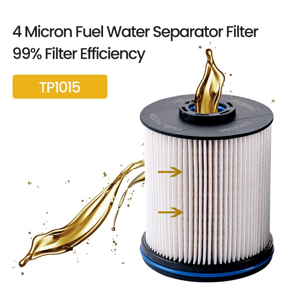 Pack of 6 TP1015 Fuel Filter Replaces PU9012Z WF10451 23304095