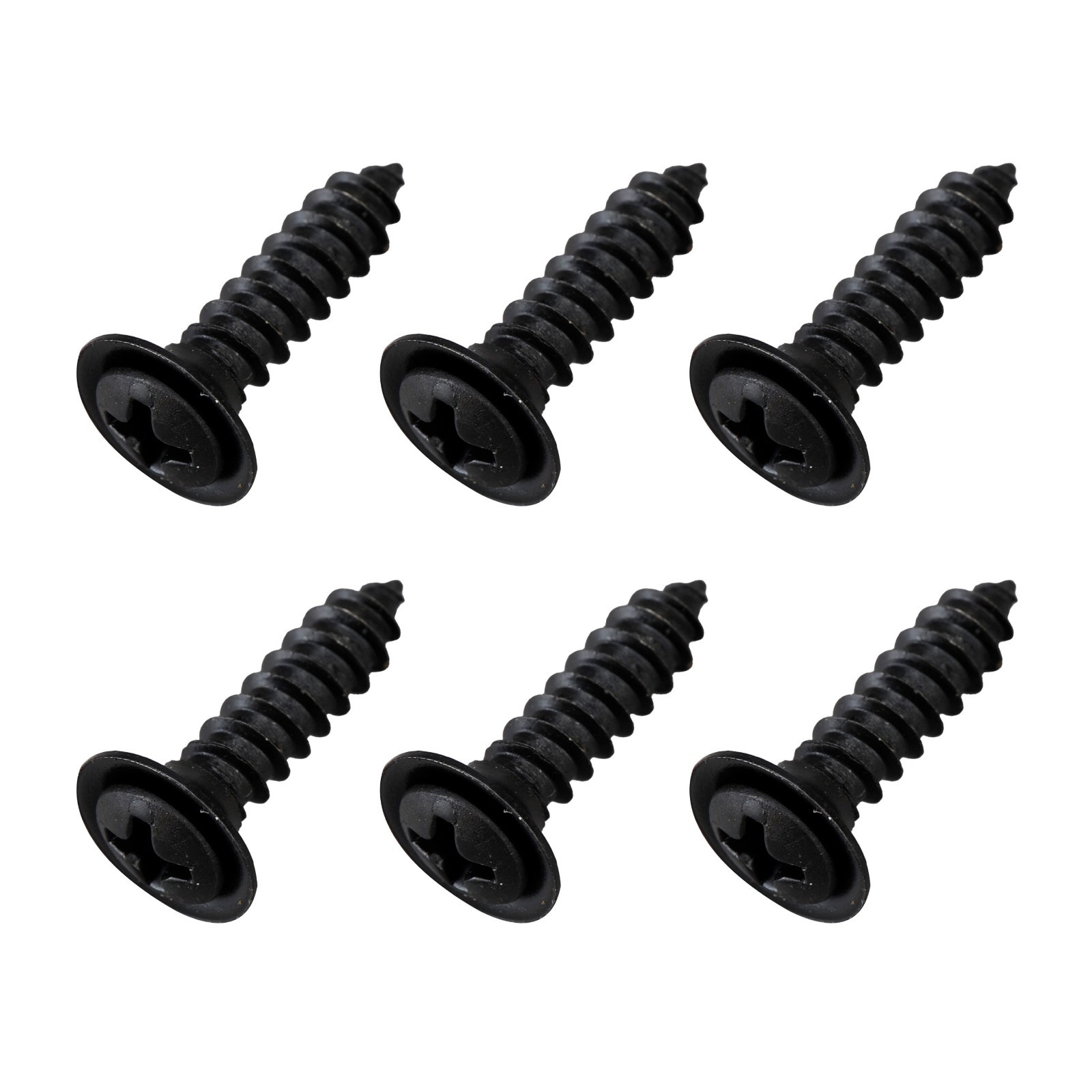 1997-2004 C5 Corvette Headlight Bezel Screw Kit 6pc Black Oxide 11503422