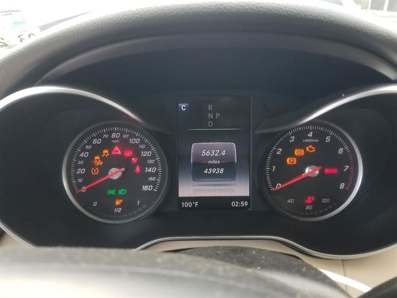 Automatic Transmission 205 Type C300 Sedan RWD 2017 MERCEDES C CLASS 2.0L 43K