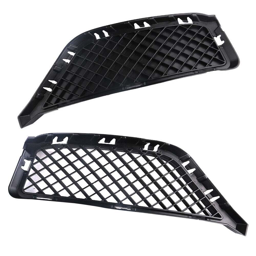 1 Pair Front Bumper Lower Bottom Grille Cover Trim For BMW X1 E84 2013 2014 2015