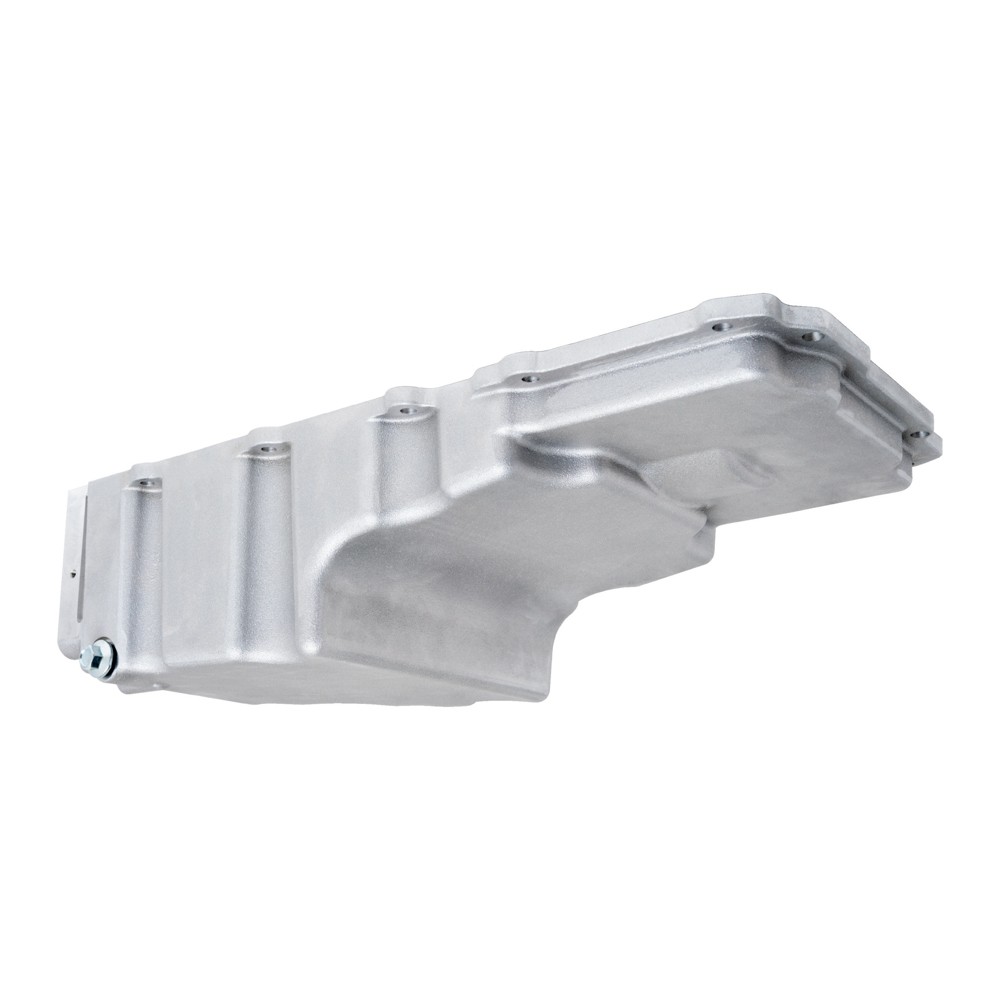 RACING POWER CO-PACKAGED GM LS Engine Aluminum Oil Pan 6 Qt. Satin R8465