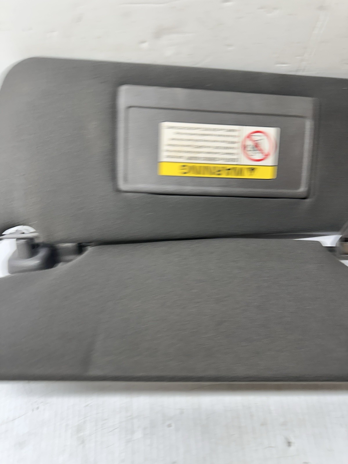 2000-2002 Ford Expedition Navigator Sun Visor Set Left Right LH RH OEM DRK GREY