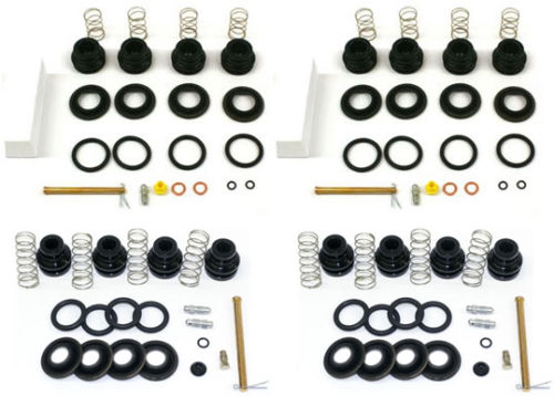 1965-82 Corvette Deluxe Brake Caliper O-Ring Kit 4Wheel