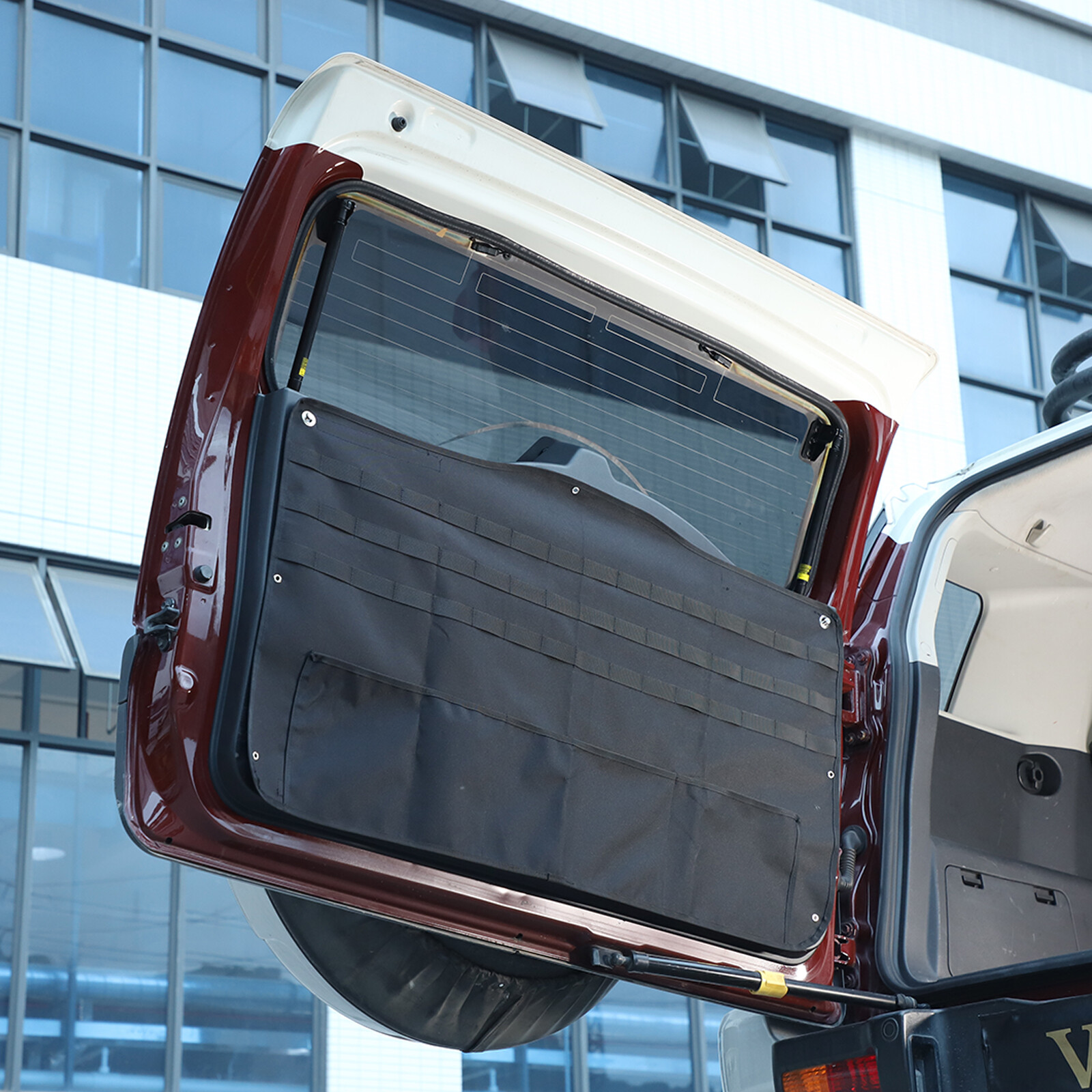 Tailgate Rear Door Cargo Trunk Storage Bag Organizer For Toyota FJ Cruiser 07+