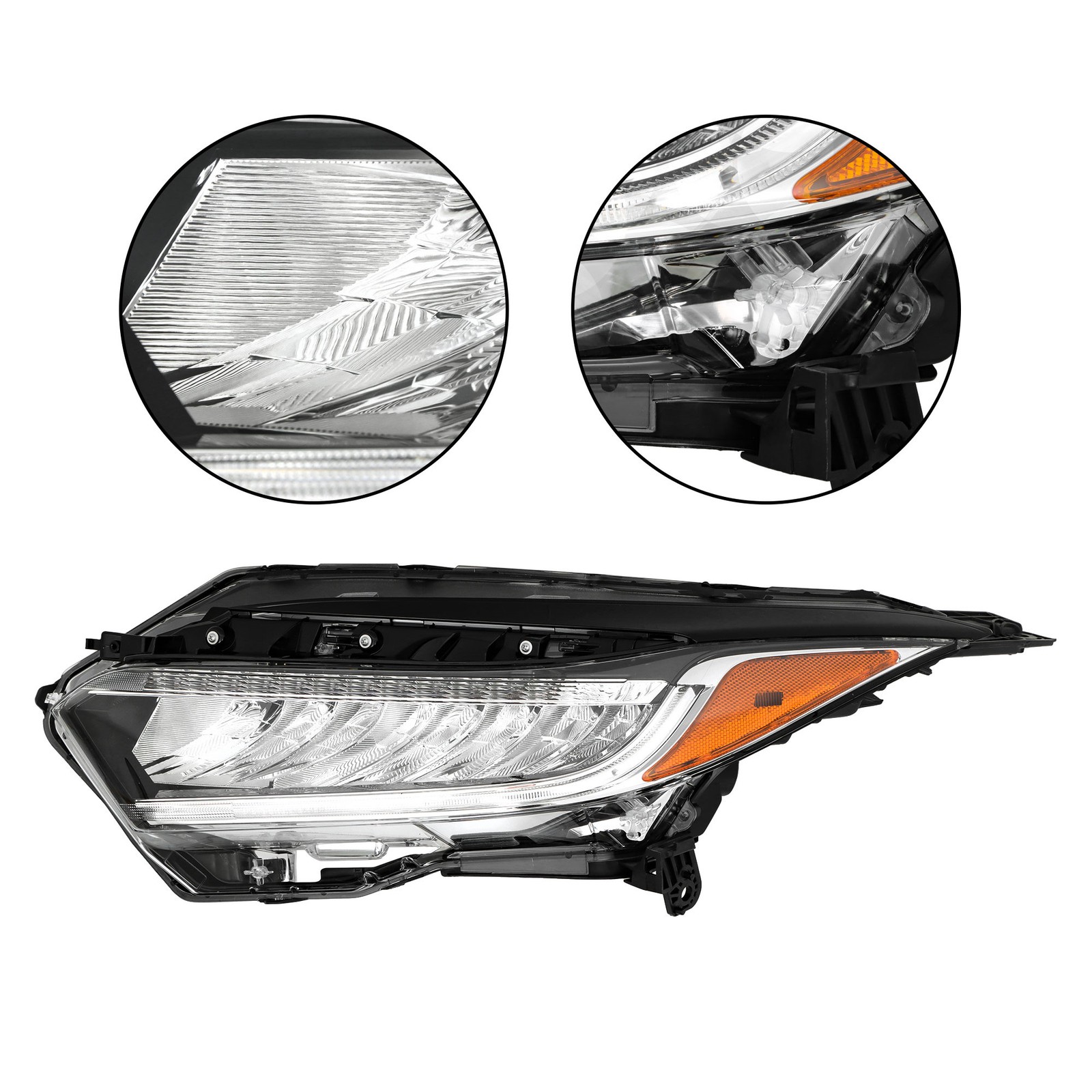 Labwork Left+Right Full LED Headlight Assembly For Honda HR-V Touring 2019-2022