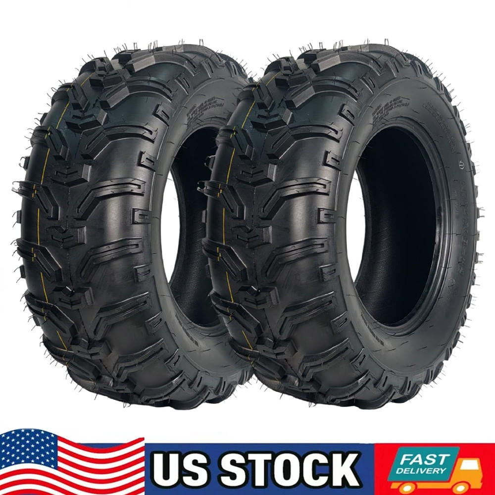 Pair 24×8-12 ATV Tires 6PR 24x8x12 UTV 24×8.00×12 24×8.00-12 All Terrain Tires