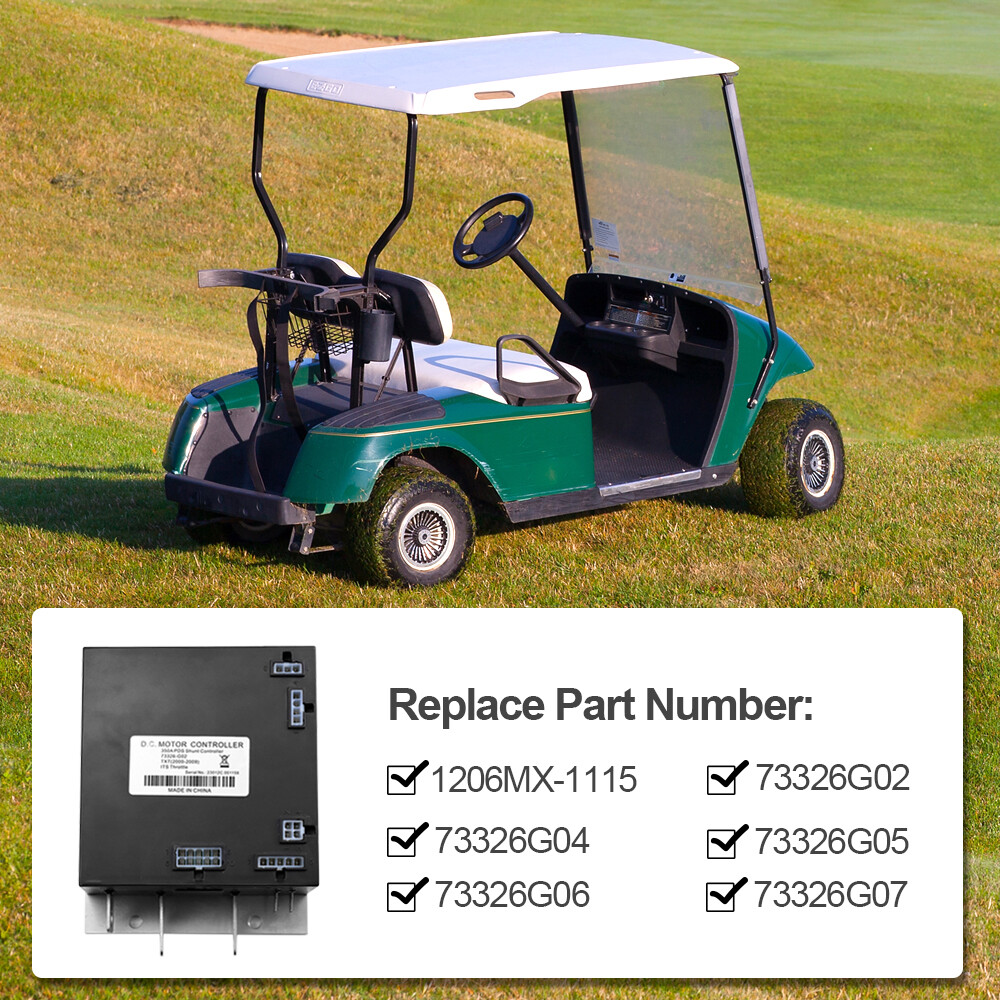 36V 350A PDS Controller 609083 for EZGO TXT 2000-2009 1206MX 73326-G02 73326-G03