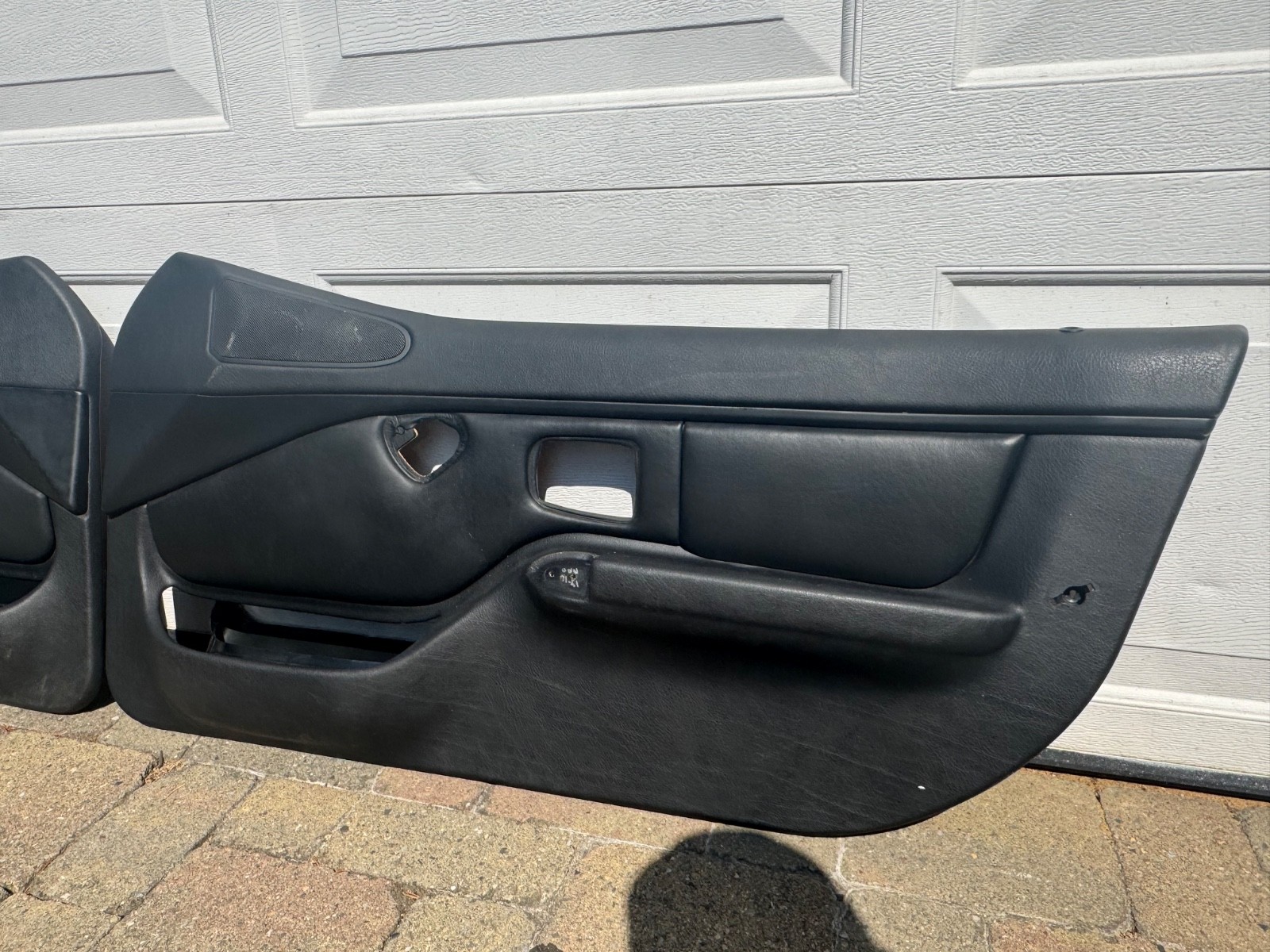 BMW Z3M Roadster Interior Door Panel Trim Black/Black Set Left + Right 96-99 OEM