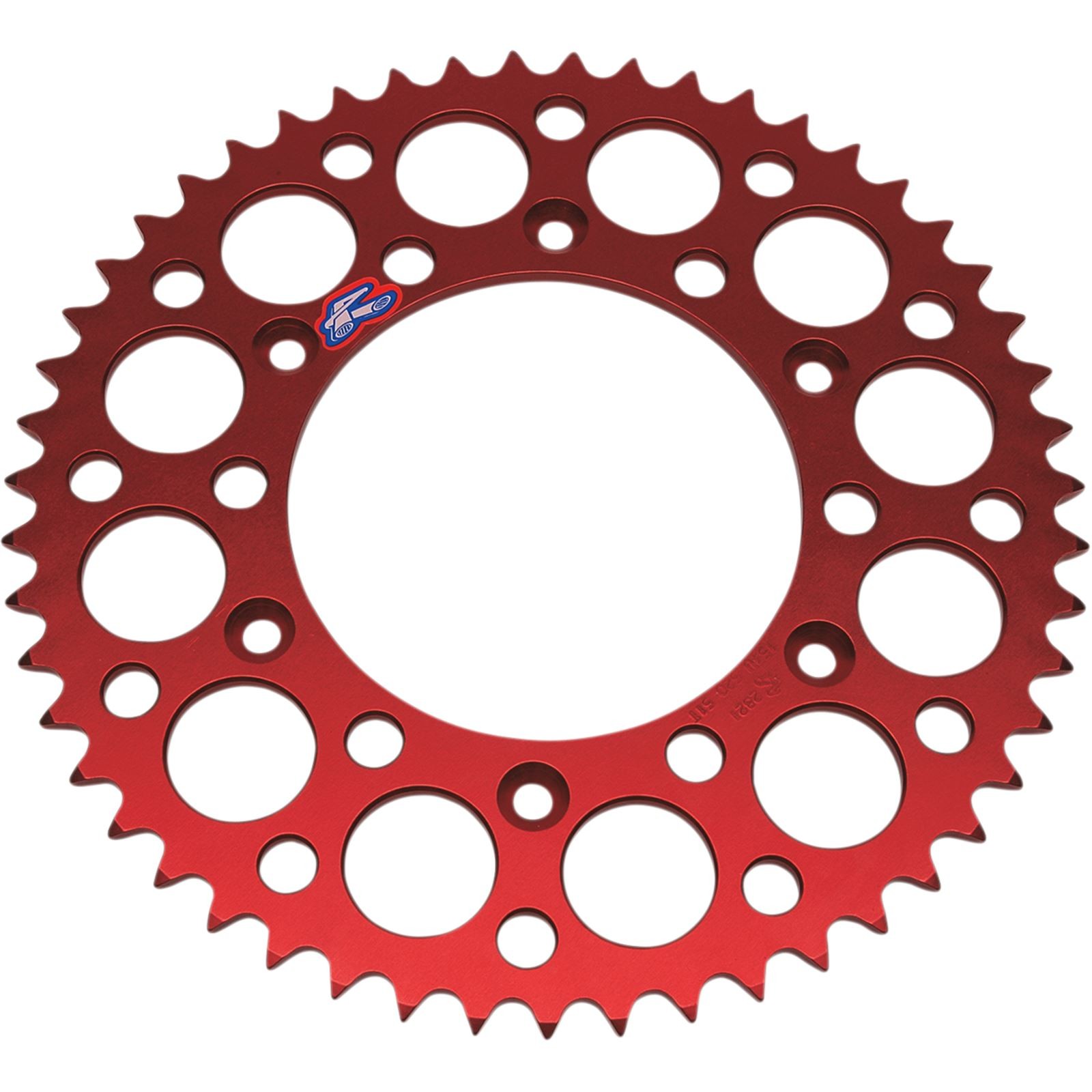 Renthal Sprocket for Honda – Red – 48-Tooth 154U-520-48GRRD