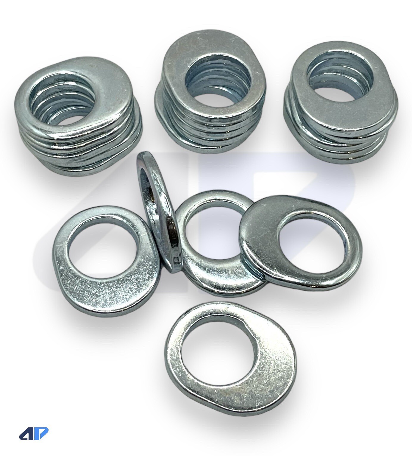 20 Keystone Washers – Offset Hole Cragar Keystone Mag Washers Off Center