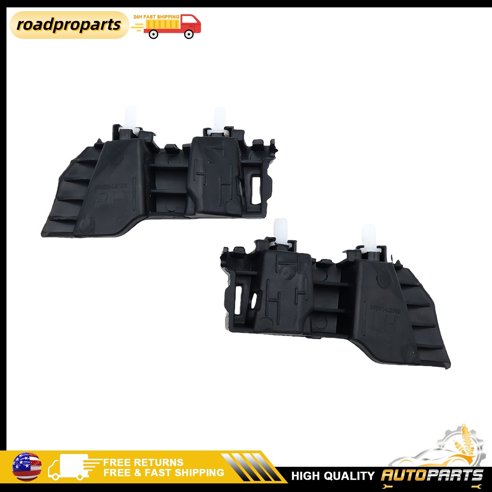 Fit For 2021-24 Kia K5 EX, GT, GT-Line, LX, LXS Front Bumper Bracket Left Right