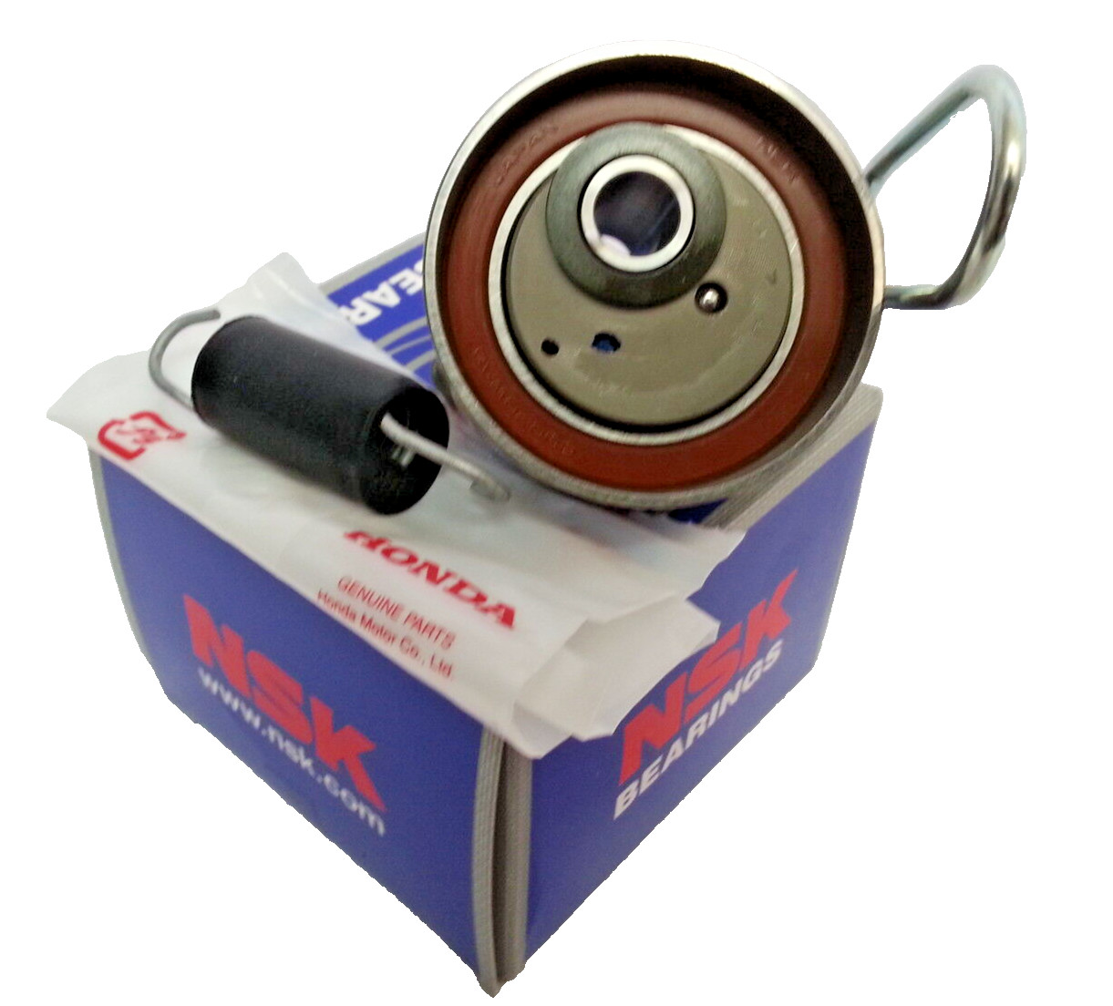 NSK MADE IN JAPAN TIMING BELT TENSIONER & SPRING 14520-PLC-335 HONDA CIVIC 1.7L