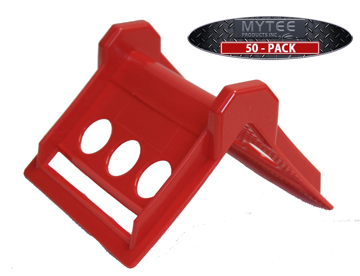 (50 Pack) V Shaped Board 4″ Red Plastic Corner Edge Protectors for Cargo Loads