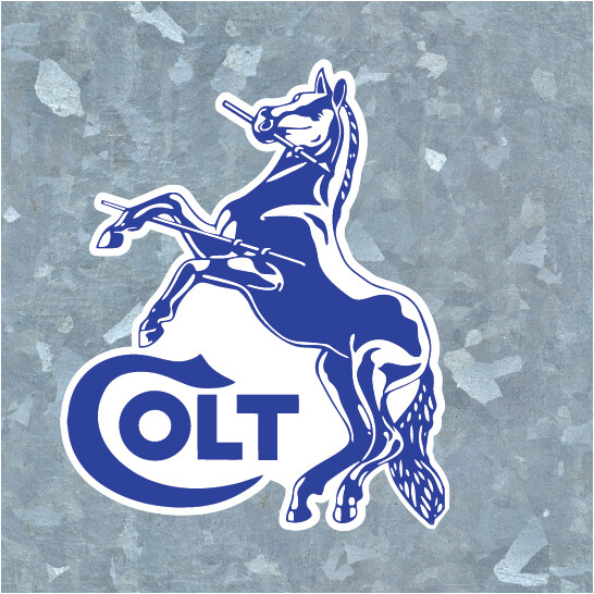 5″ x 6″ COLT Firearms Vinyl Decal Sticker Gun Pistol Car Window Decal