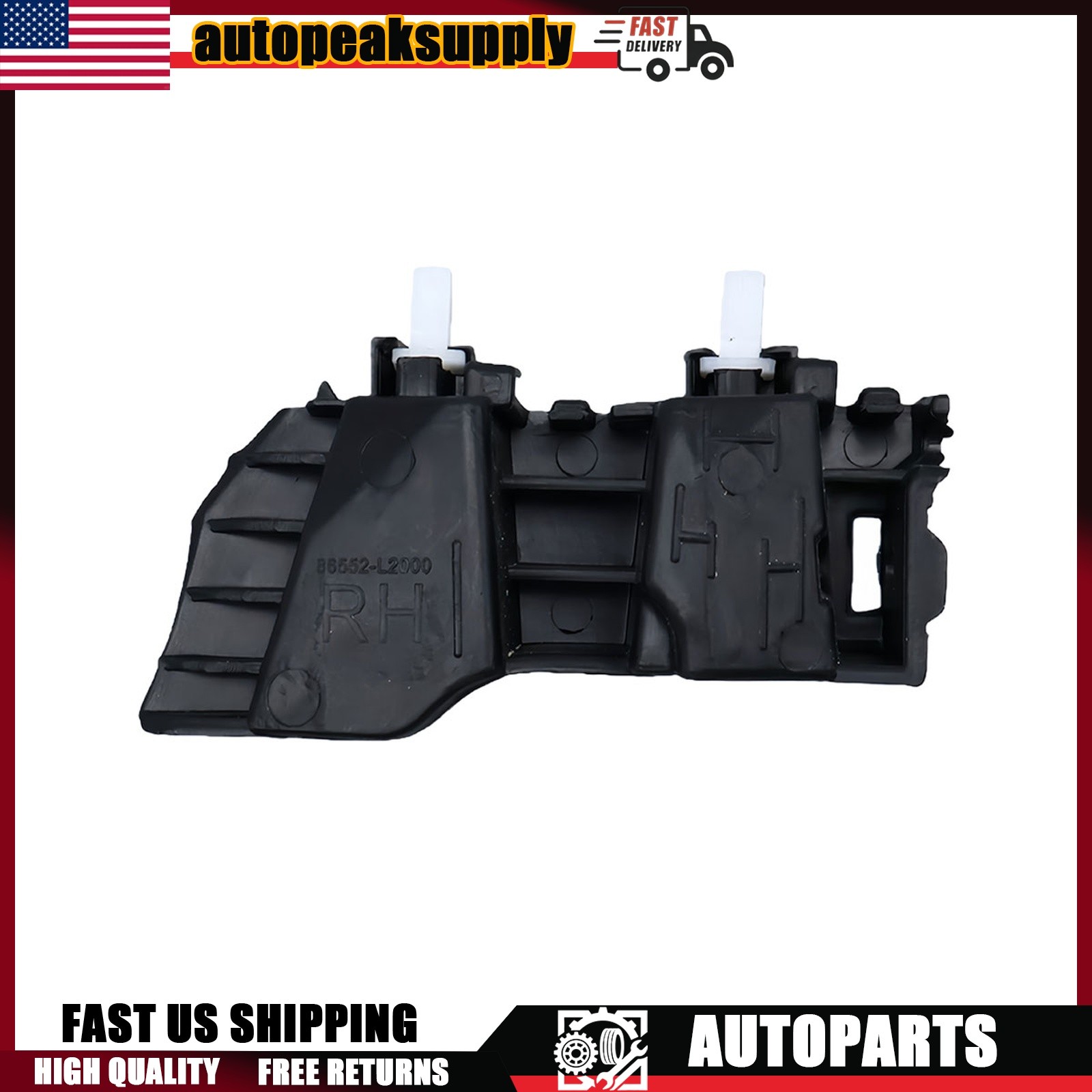 Bumper Bracket Front Left Right Side Fit For 2021-2024 Kia K5