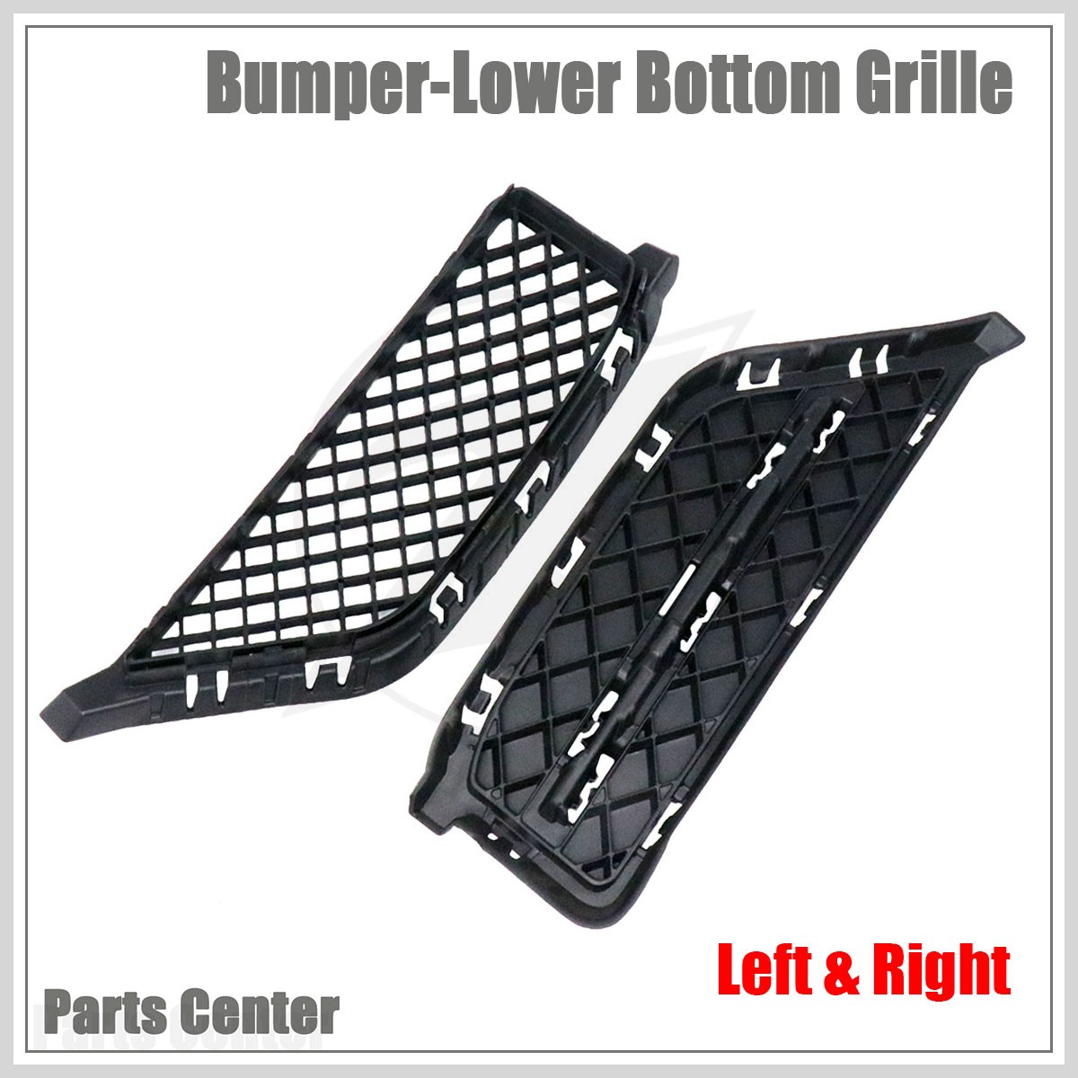 Front Bumper Lower Bottom Grille Fits 13-15 BMW X1 E84 xDrive28i Left Right Side