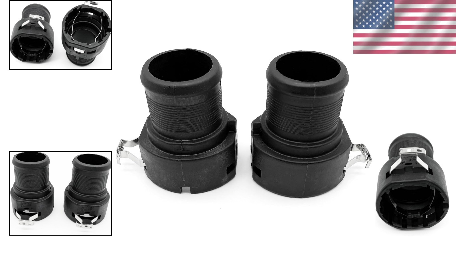 Replacement Radiator Hose Connector Set for KIA Optima, Sportage, & Hyundai