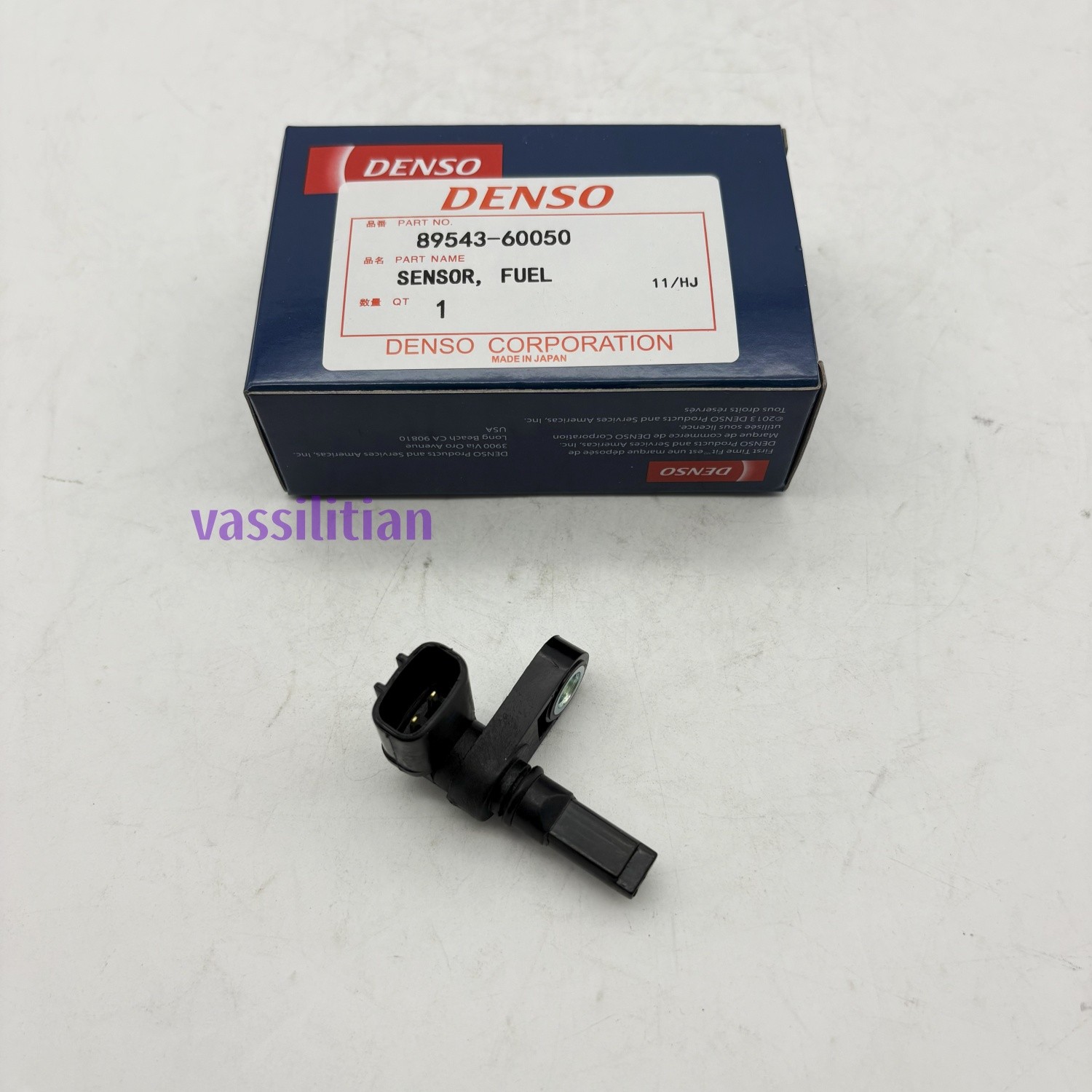 DENSO FRONT LEFT OR REAR LEFT ABS SPEED SENSOR 89543-60050 2005-15 TOYOTA TACOMA