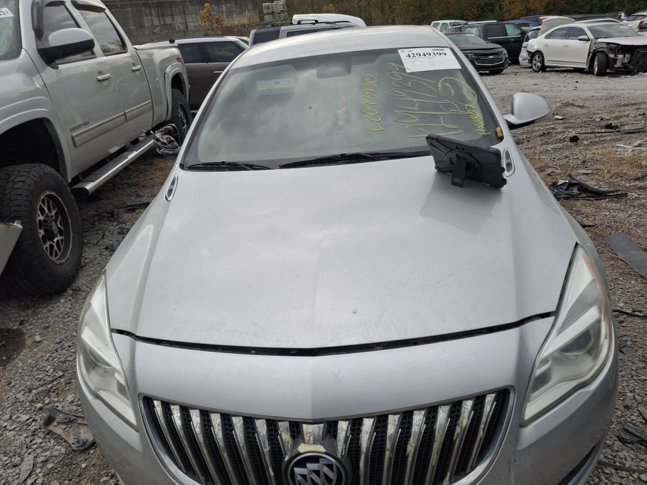2015 Buick Regal Used Passenger Passenger Front Door Shell 120-05771R