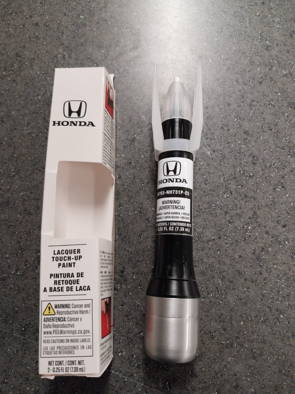 Genuine Oem Honda Touch Up Paint Pen HN-731P Crystal Black Pearl 08703-NH731P-ES