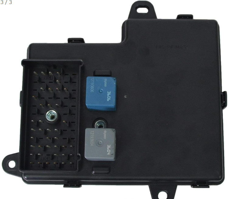 2005 Corvette BCM Body Control Module REMANUFACTURED by ACDelco part# 19473709