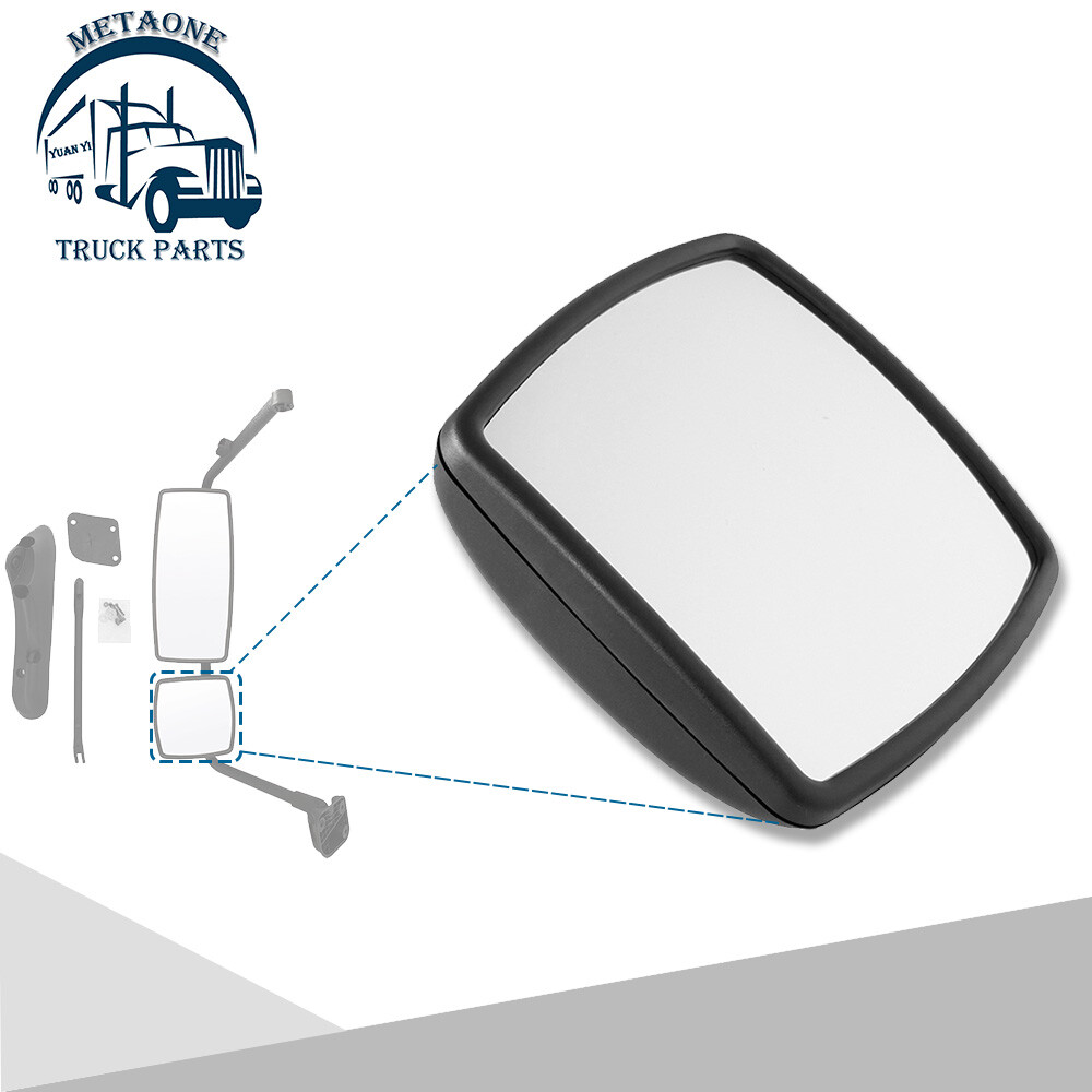 METAONE Wide Angle Mirror For International 4200 4300 Black LH or RH Side 1PC