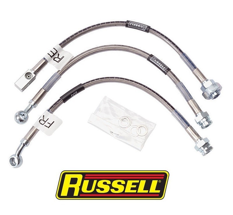 Russell Brake Line Kit 692100 / DOT-Approved Front & Rear 79-88 Chevy & Pontiac