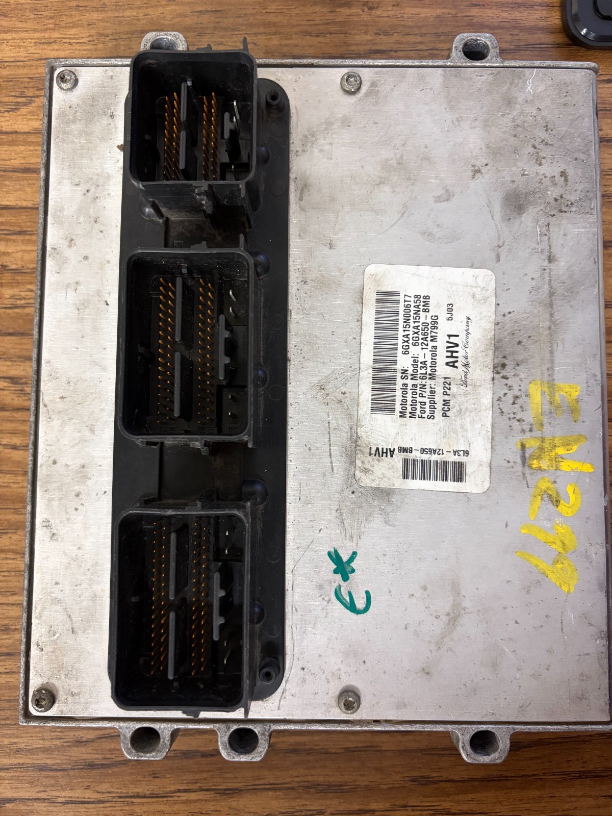 Ford F150 5.4L PCM ECM ECU Engine Computer AHV1 6L3A-12A650-BMB