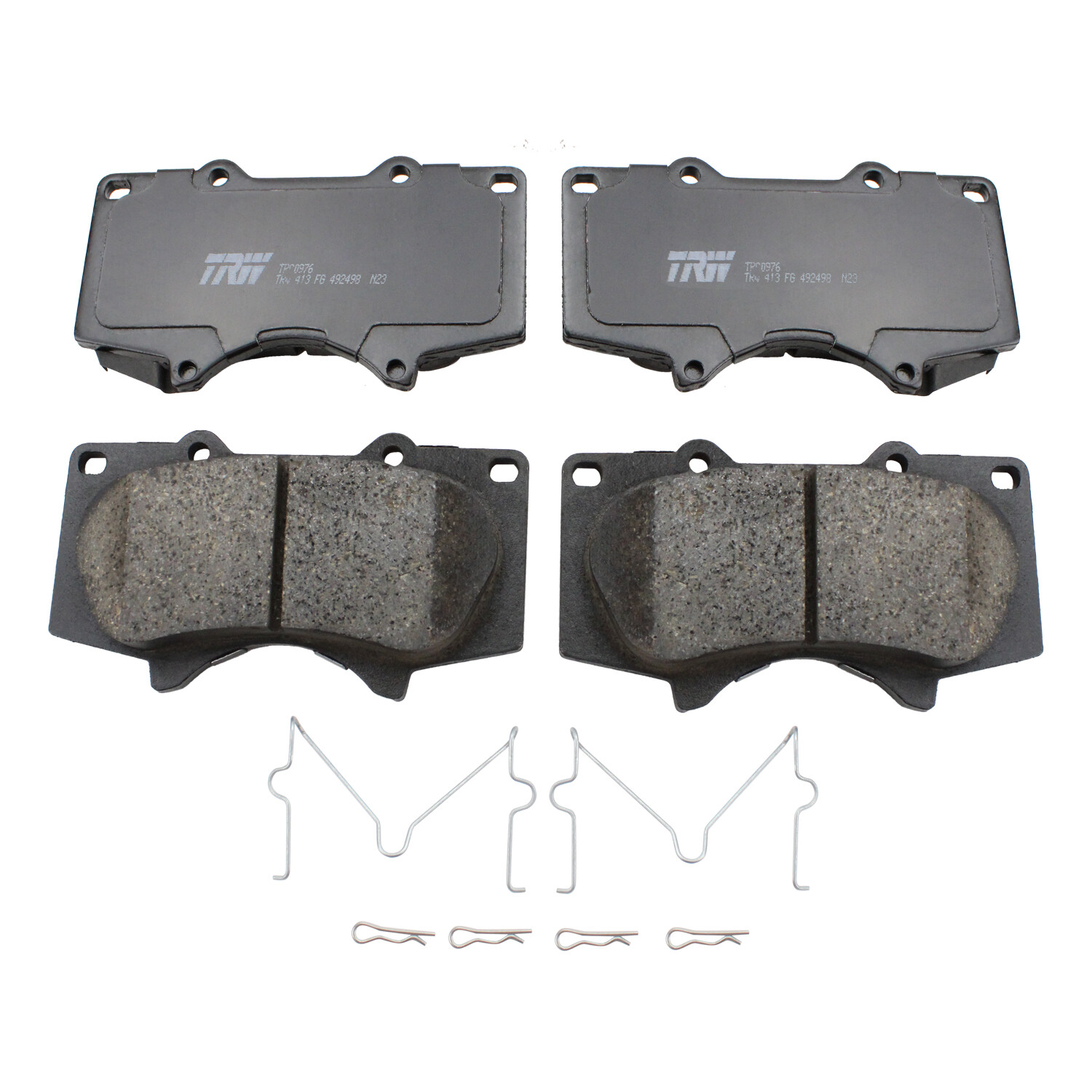 TRW Pro Front Ceramic Brake Pad Set For GX460 4Runner FJ Cruiser Sequoia Tacoma