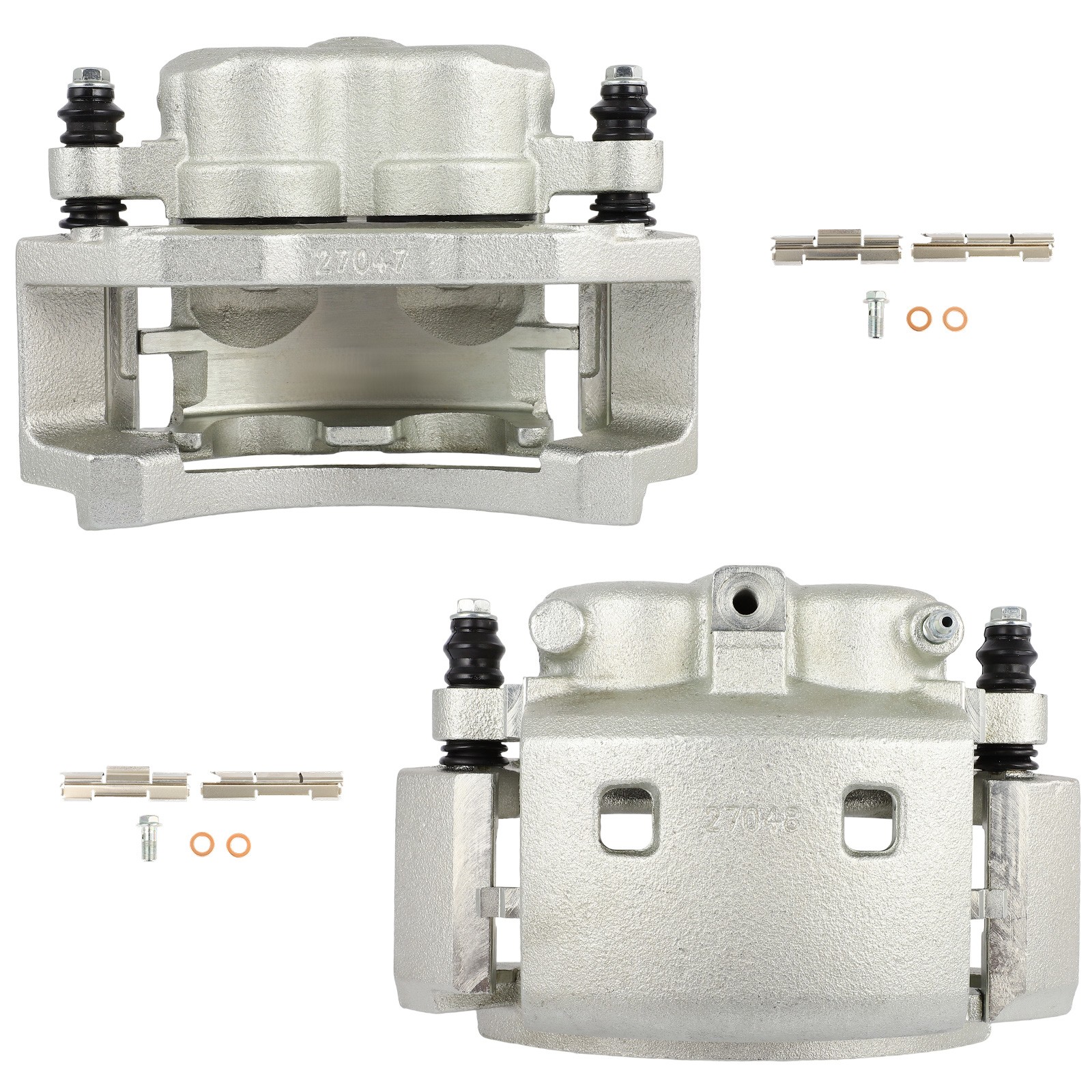2pcs Rear Brake Calipers For 2001-2002 Dodge Ram 3500 & 2002 Dodge Ram 4000