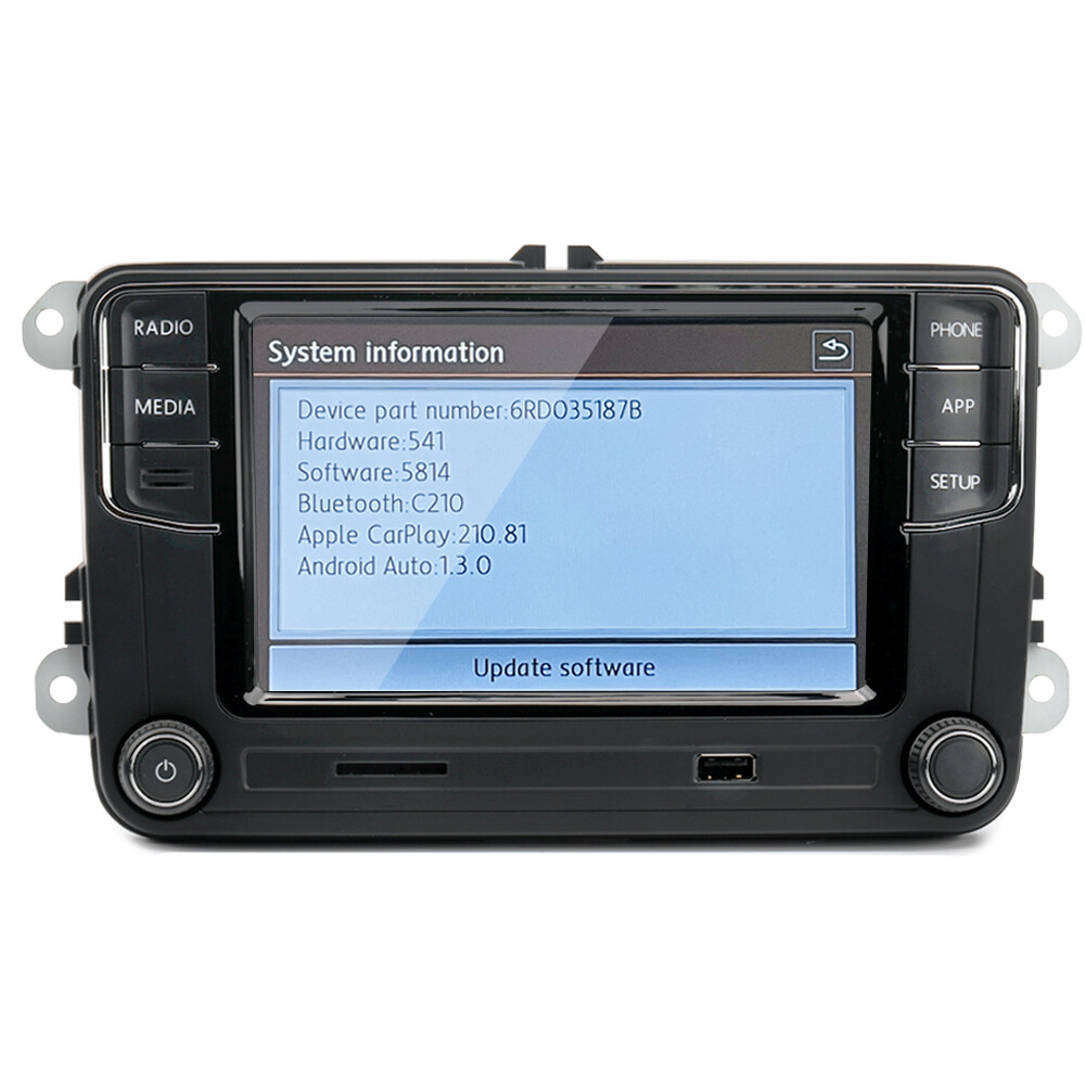 NONAME CarPlay Android Auto RCD340G RCD360 RCD330 Car 187B Stereo For VW Golf US