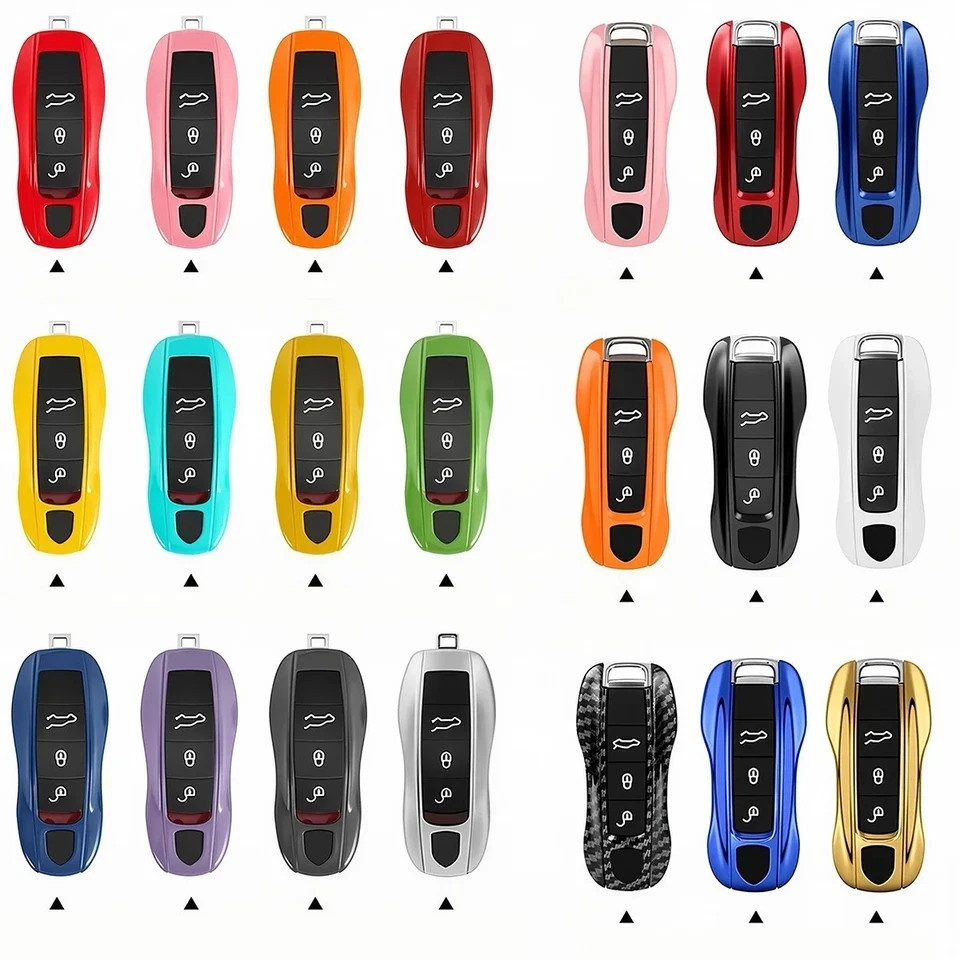 Key Fob Cover Shell OE For Porsche Cayenne, Panamera, Macan, 911, Boxster