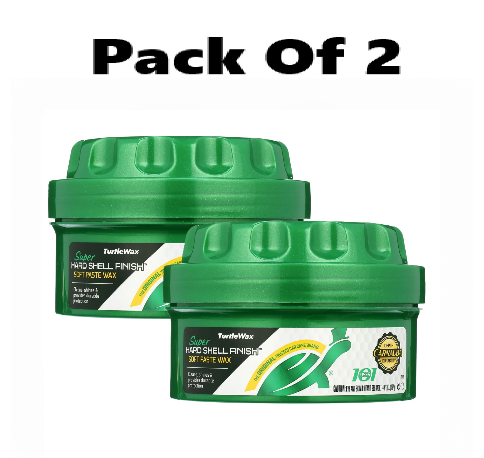 Turtle Wax 50810 Super Hard Shell Paste Wax, 14 oz ( 1 Pack ) – Free Shipping