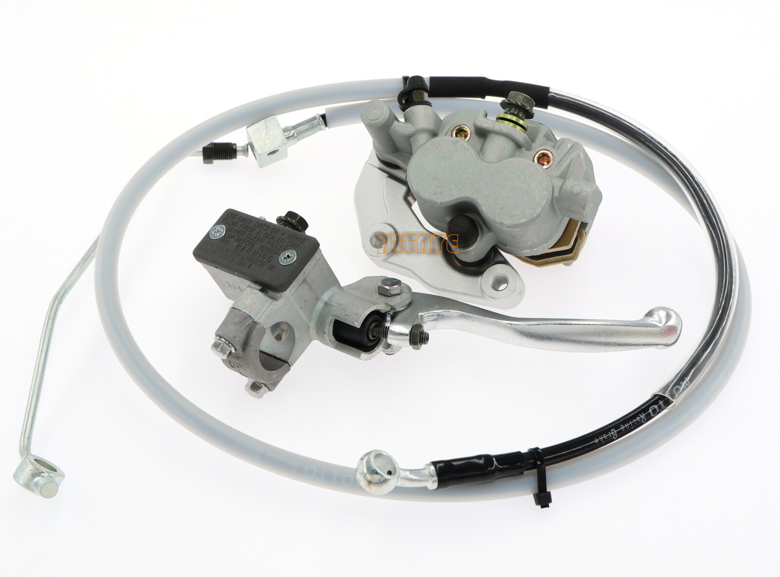 Front Brake Master Cylinder Caliper & Hose Assembly For Kawasaki KDX250 1991-94