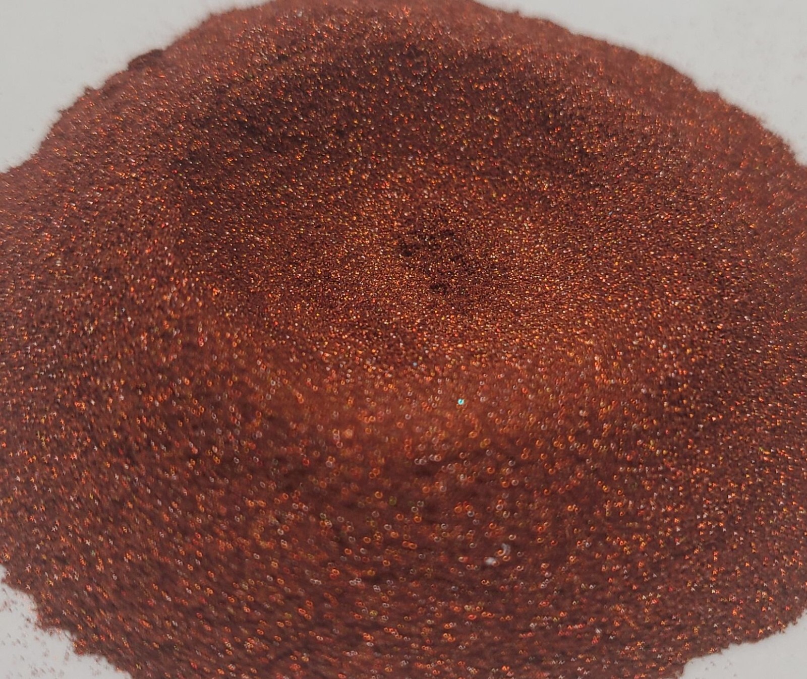 Gingerbread Brown Holographic Micro Mini .002 Hex Metal Flake Painting Epoxy
