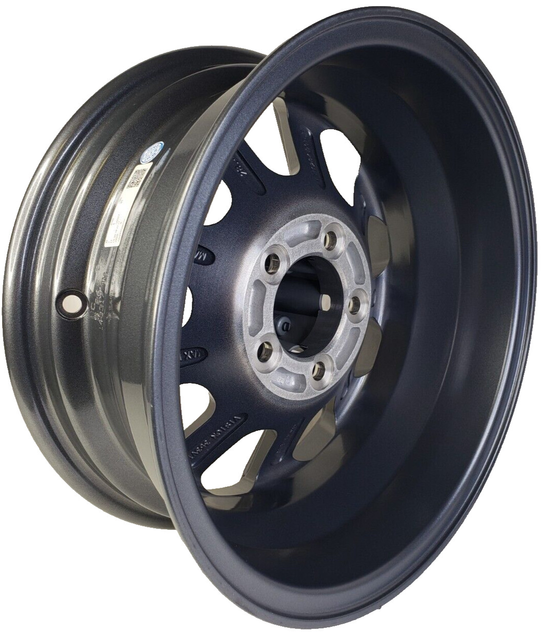 Vision Wheel 353 Turbine Trailer RIM 14X5.5 5×4.50 0mm Gum Metal Machined Face