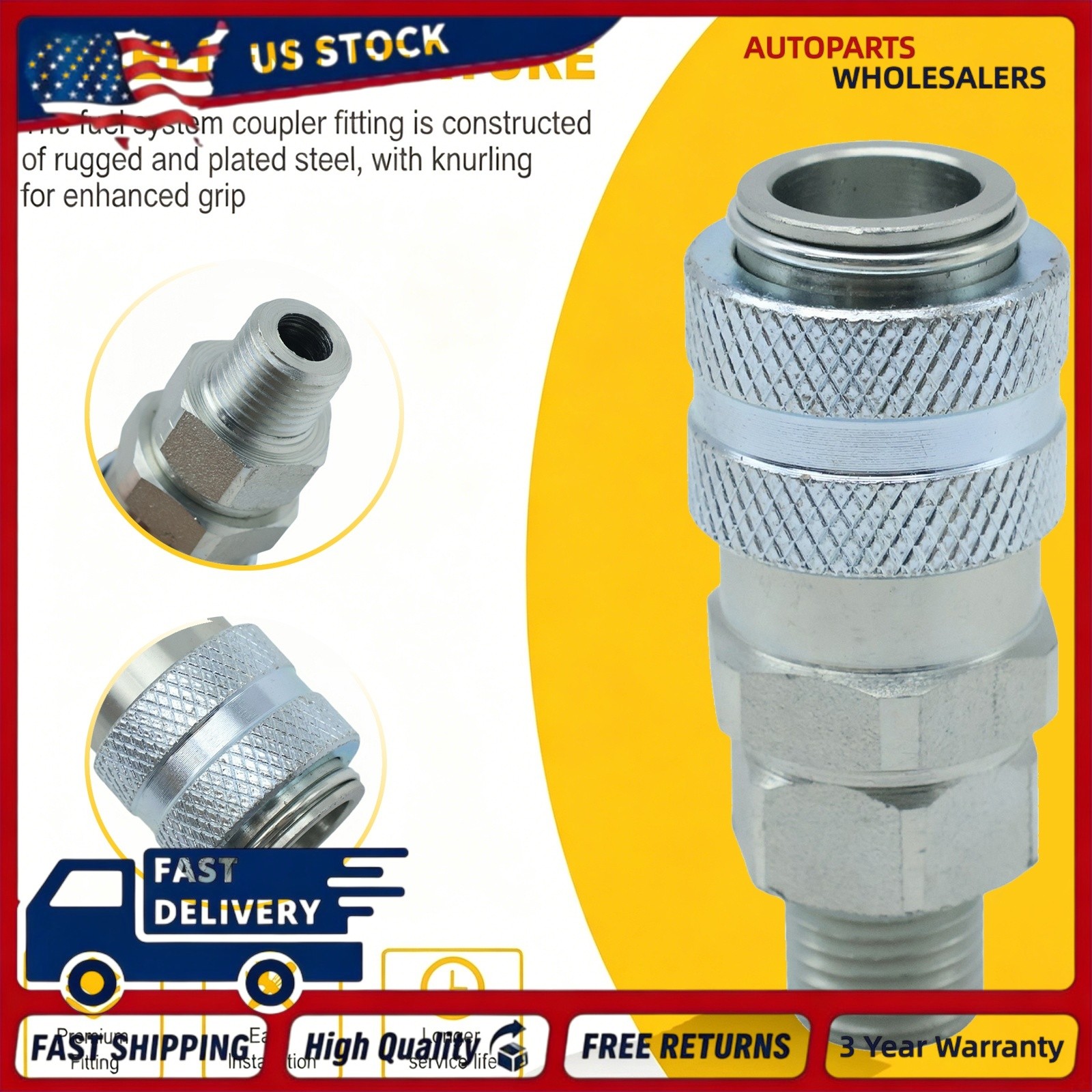 J-47912-QC 5869-1 Fuel Line Quick Disconnect Coupler Tool Fits Cummins Cat 1x