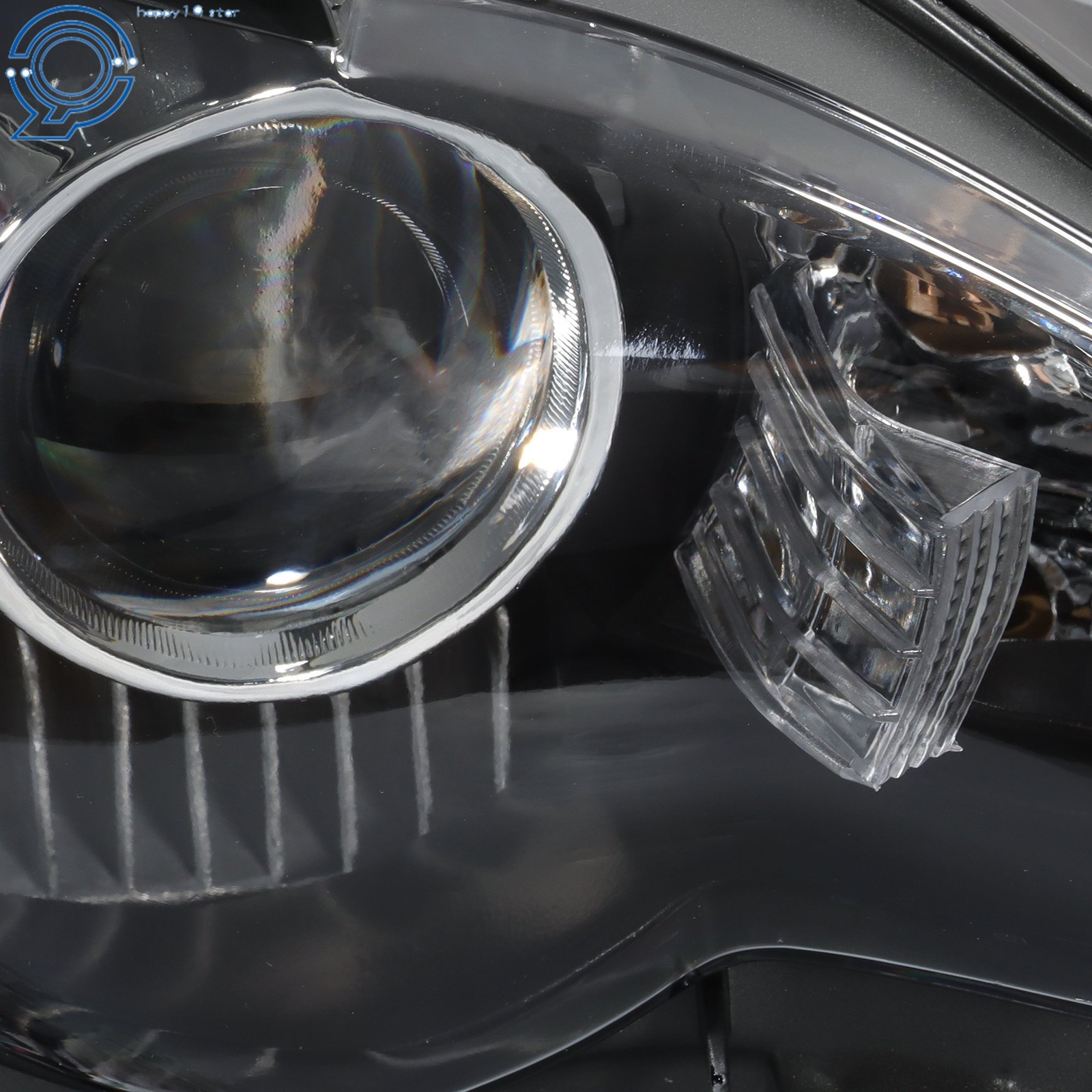 Front Right LED Headlights Assembly For Lexus IS 2014-2016 W/Halogen Turn Signal