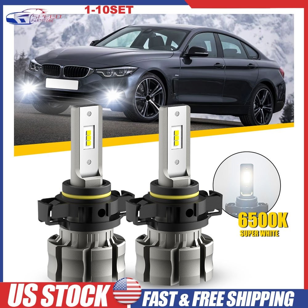AUXITO H16 5202 LED Fog Driving Light DRL 6500K Super Bright White Bulbs 2-20X