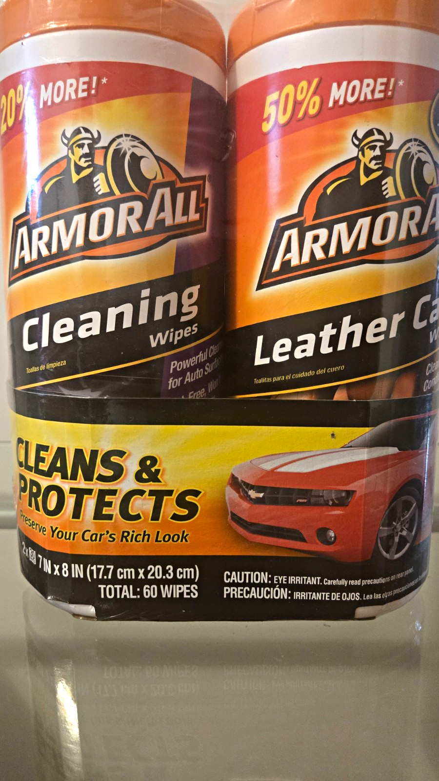 Armor All Interior Car Cleaning Wipes 60 Count