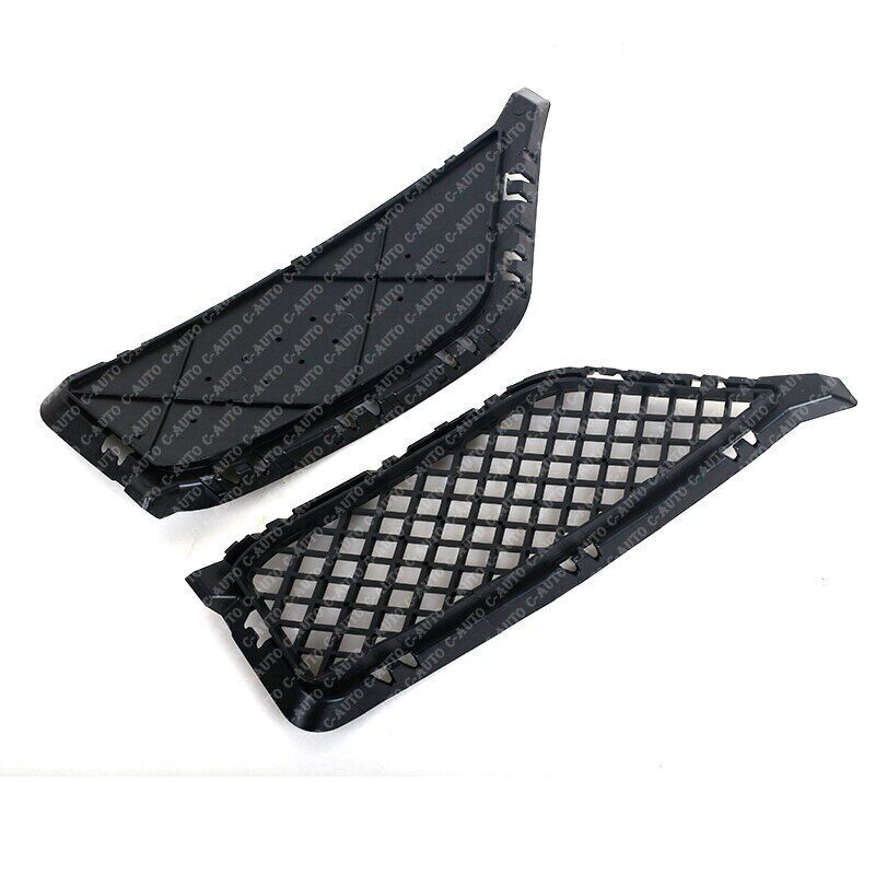 Pair Left & Right Front Bumper Lower Bottom Grille For BMW X1 E84 2013 2014 2015