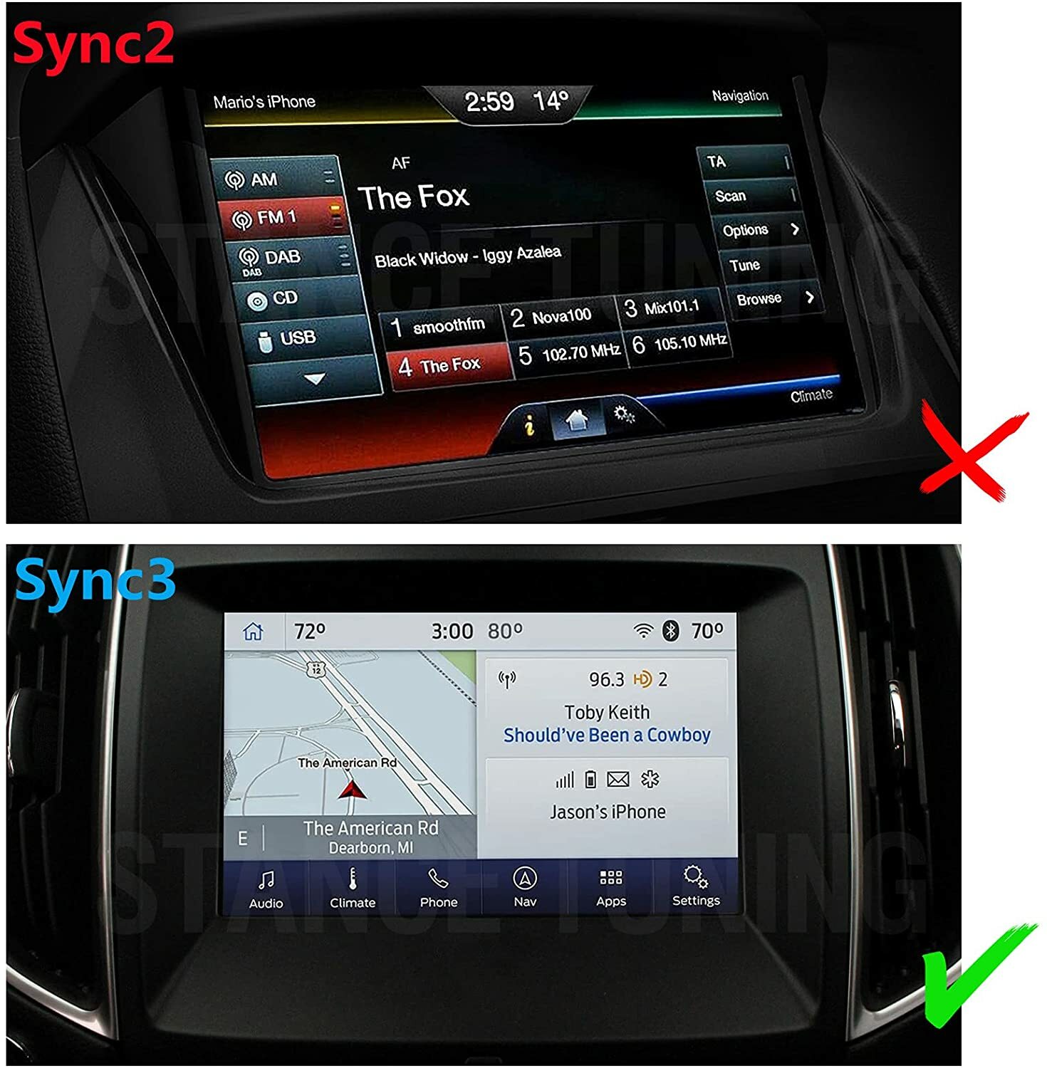 OEM FOR FORD Lincoln SYNC 3 APIM 3.4 NAVIGATION MODULE HC3T-14F014-BD