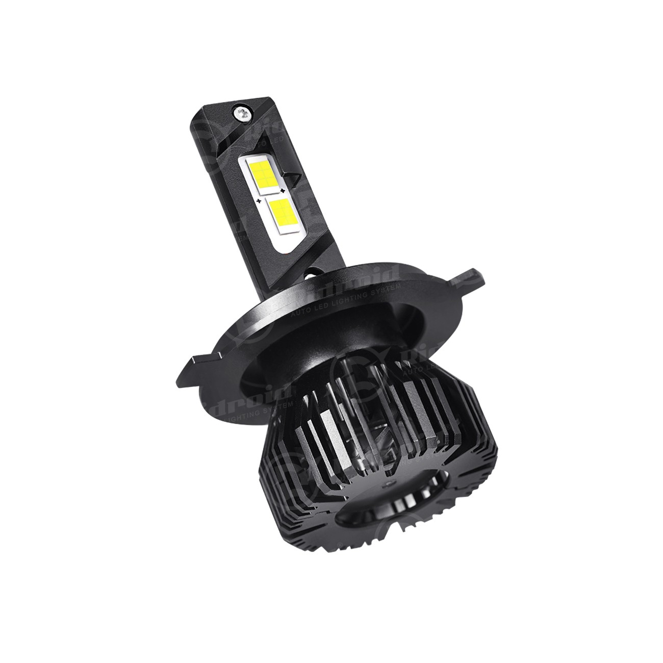 CANBUS H4 LED Headlight Super Bright Bulbs Kit 24000LM High/Low Beam 6500K White