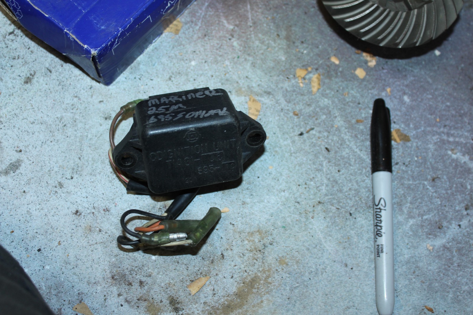 Used Mariner Yamaha 25hp 25m CDI Module Tested Good 90 Day Warranty