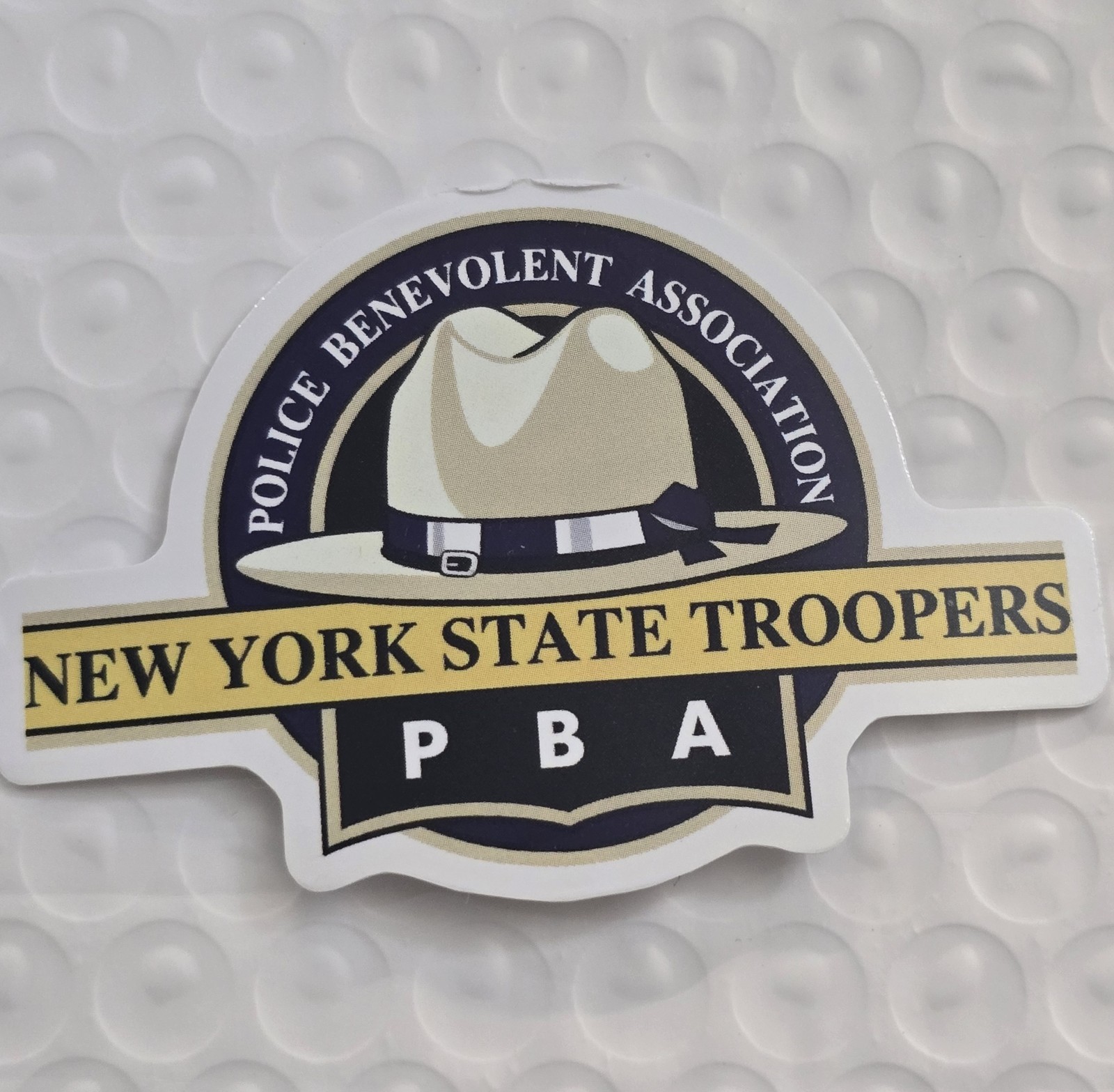 2″x3″ N.y. State Trooper Sticker Decal Supporter FOP PBA State Trooper