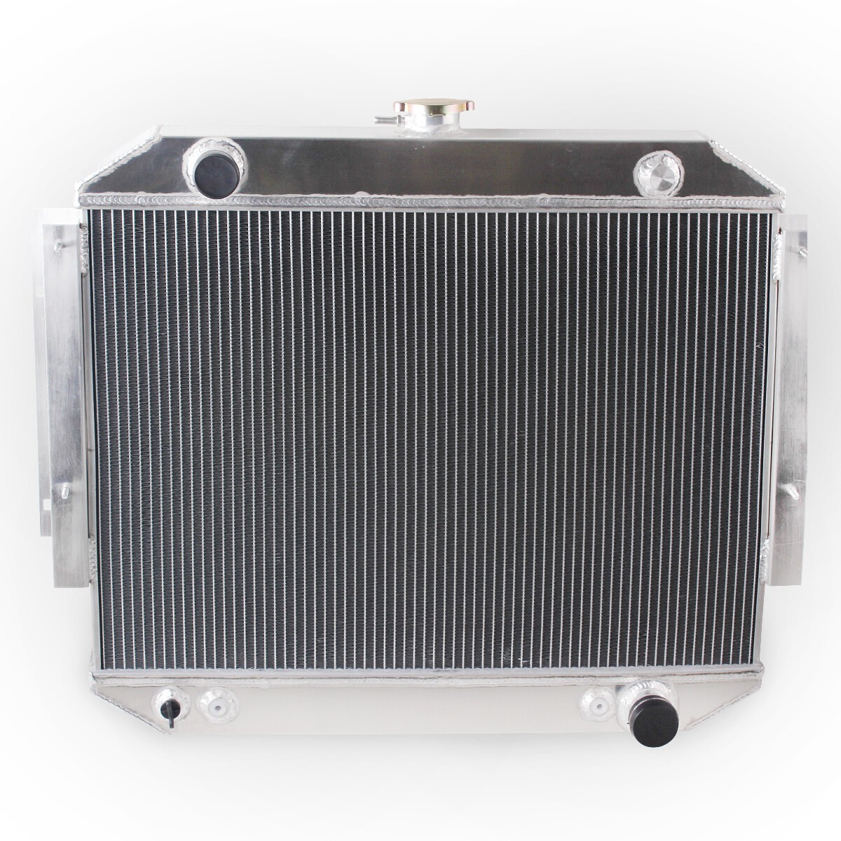 For 1971-1979 Dodge D100 D150 D200 W100 W150 Pickup Ramcharger AT 3-Row Radiator