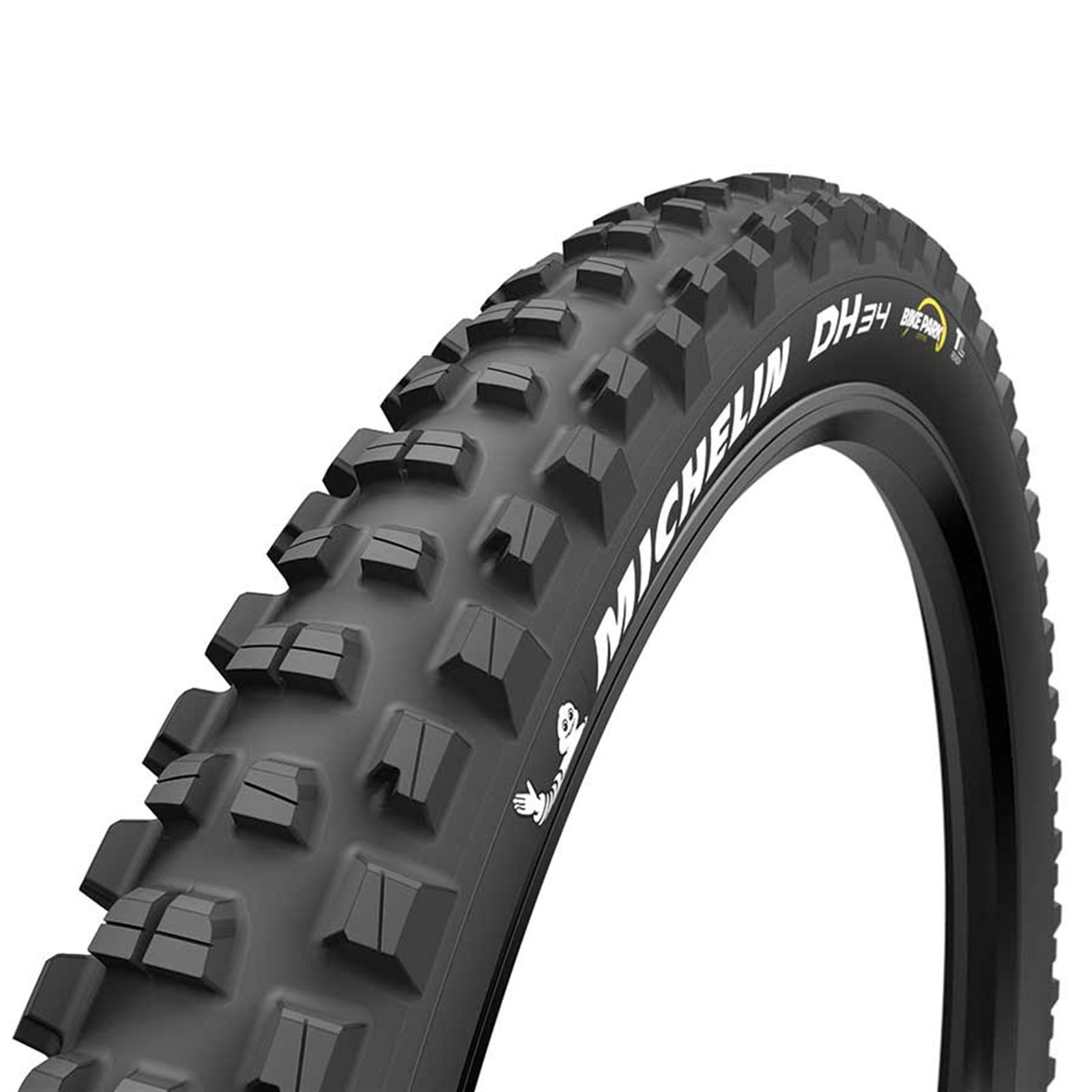 Michelin – Bicycle DH34 Bike Park Tire – 27.5”x2.40 – 2x55TPI – Black 48251