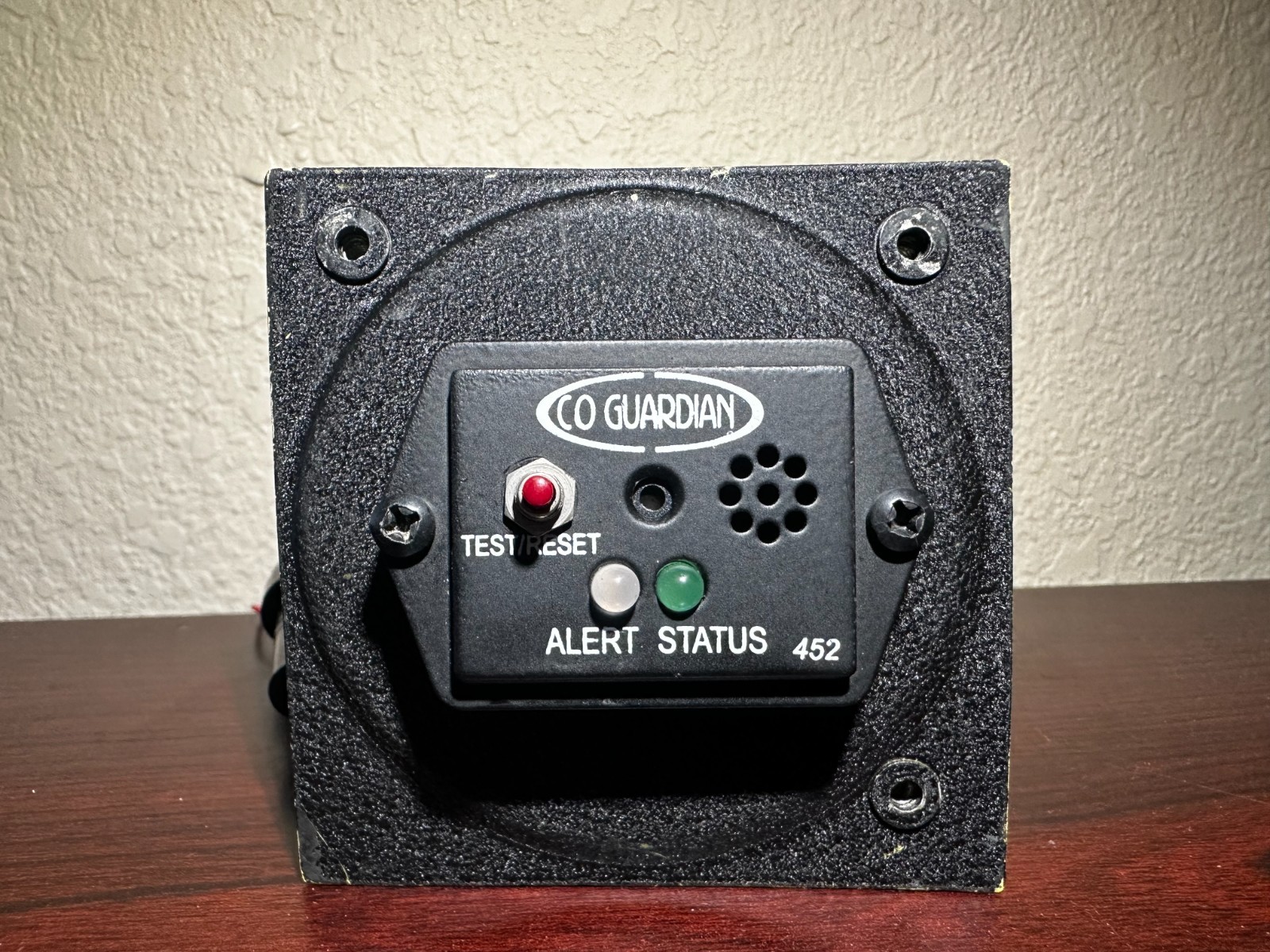 Guardian Avionics 452 carbon monoxide detector FAA-TSO guaranteed 30 days