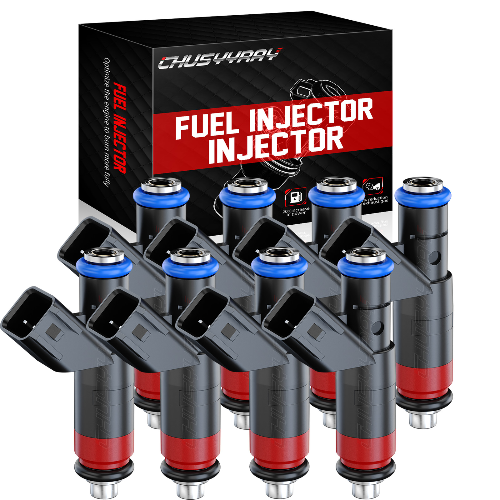 Set of 8pcs Fuel Injector FJ482 for 2004-2008 Dodge Ram 2500 5.7L V8
