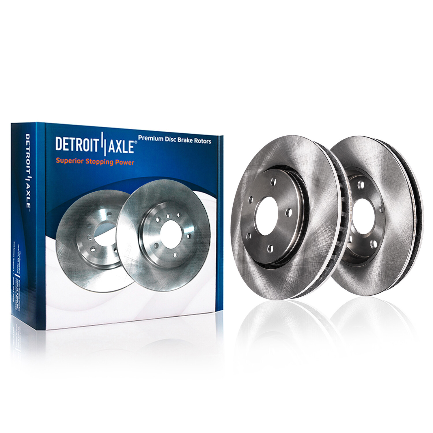 Front Brake Rotors + Brake Pads for Honda CR-V Prelude Acura Integra Legend RL